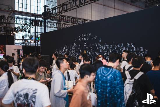 鑫月配 PS展位BW2025现场返图！好多人都来玩死亡搁浅2！